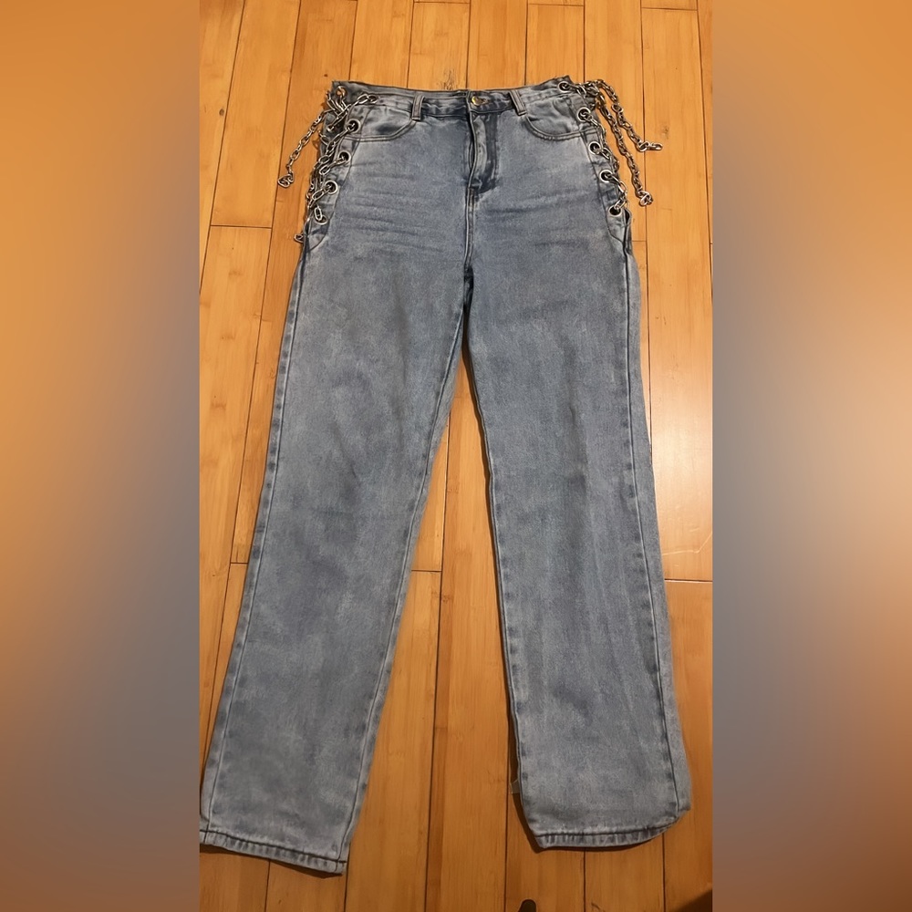 Fashion Nova Chain Jeans